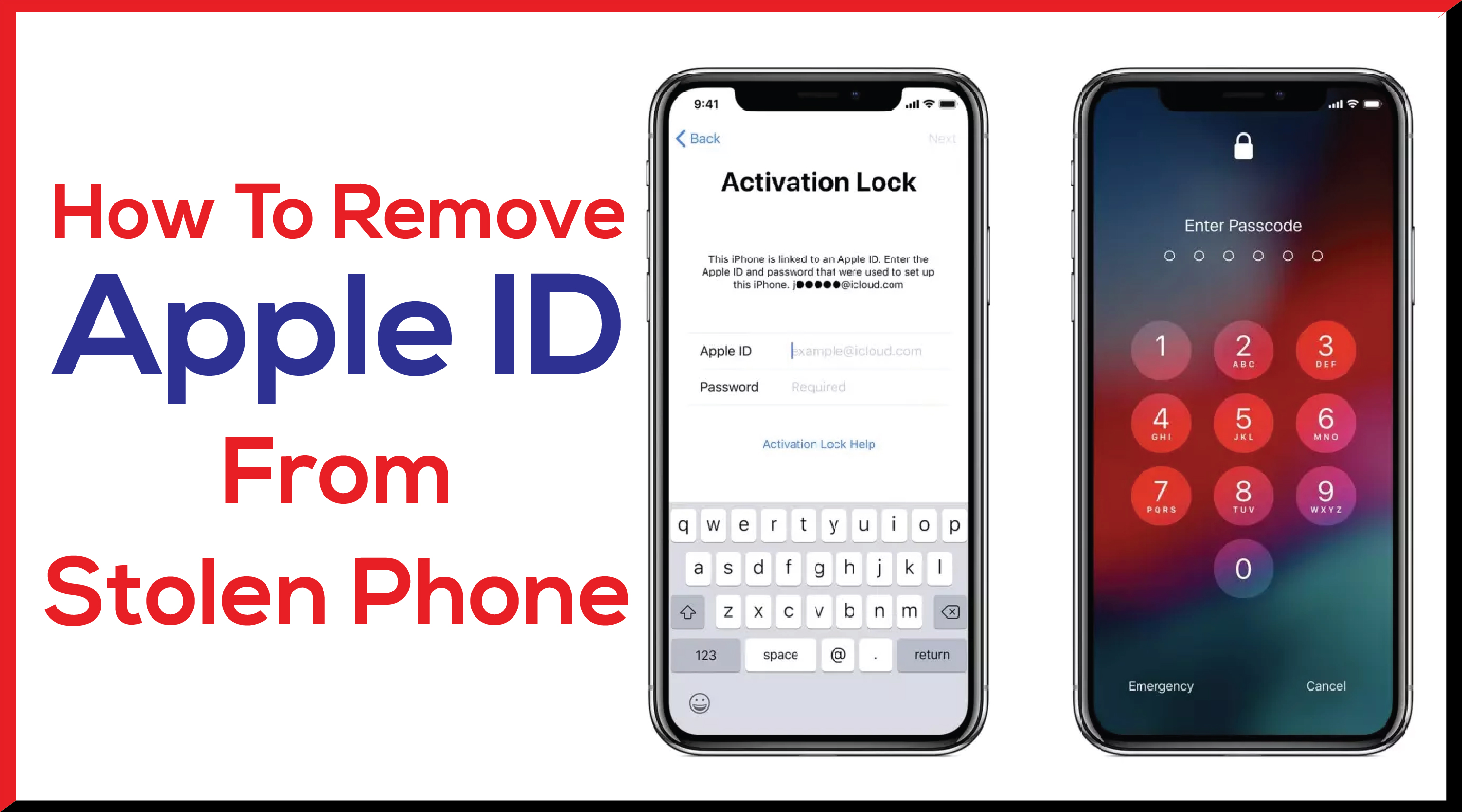 How To Remove Apple ID From Stolen Phone
